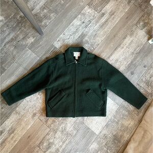 Vintage Express Tricot 100% Wool Jacket | Size Small